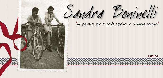 Sandra Boninelli, un percorso tra il canto popolare e la nuova canzone.